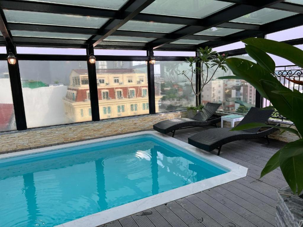Skylark Boutique Hotel ฮานอย ภายนอก รูปภาพ